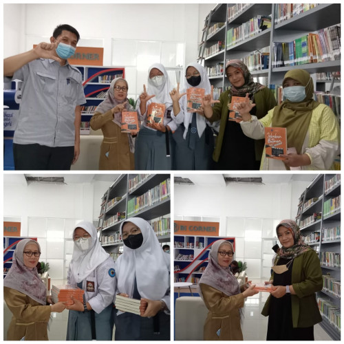 SMK KORPRI Majalengka melaksanakan Giat Hibah Buku Kumpulan Cerpen Karya Siswa siswi SMK KORPRI Maja