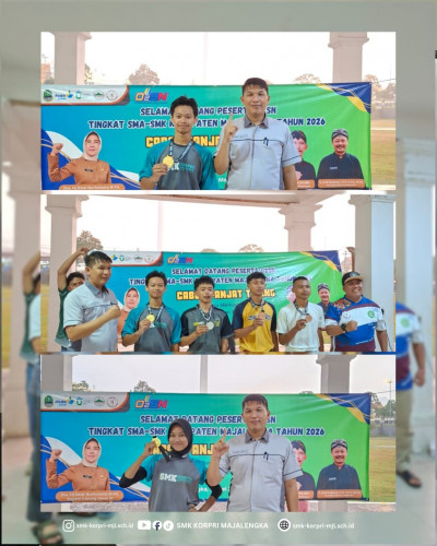 SMK KORPRI Majalengka Raih Juara 1 Panjat Tebing Putra dan Putri pada O2SN Tingkat Kabupaten Majalen
