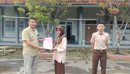 SMK Korpri Majalengka Apresiasi Fighter Kick Boxing di Ajang JAWARA Mini Series Fest 2025