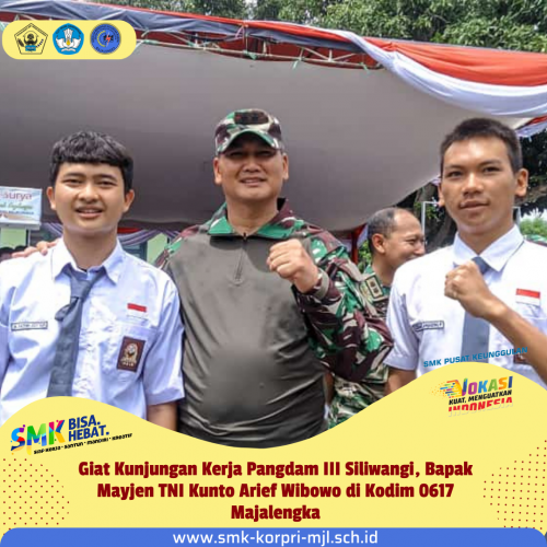 Giat Kunjungan Kerja Pangdam III Siliwangi, Bapak Mayjen TNI Kunto Arief Wibowo di Kodim 0617 Majale